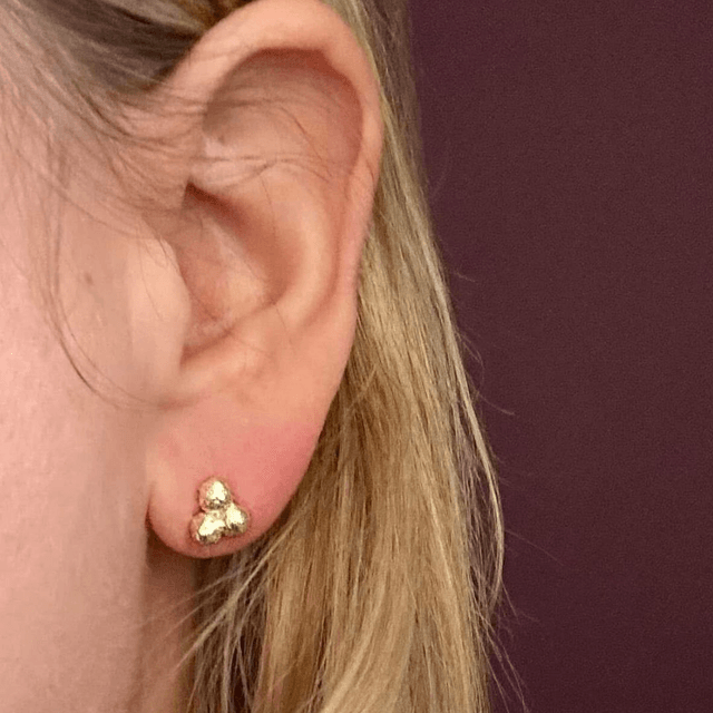 Gold Fused Studs