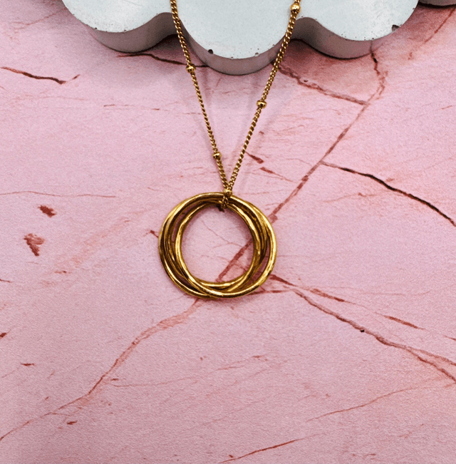 Gold Anastasia Necklace